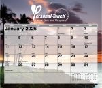 Custom Mini Tear-Off Sheet Calendar - American Coast