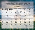 Custom Mini Tear-Off Sheet Calendar - Old Glory