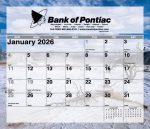 Custom Mini Tear-Off Sheet Calendar - Scenic Water