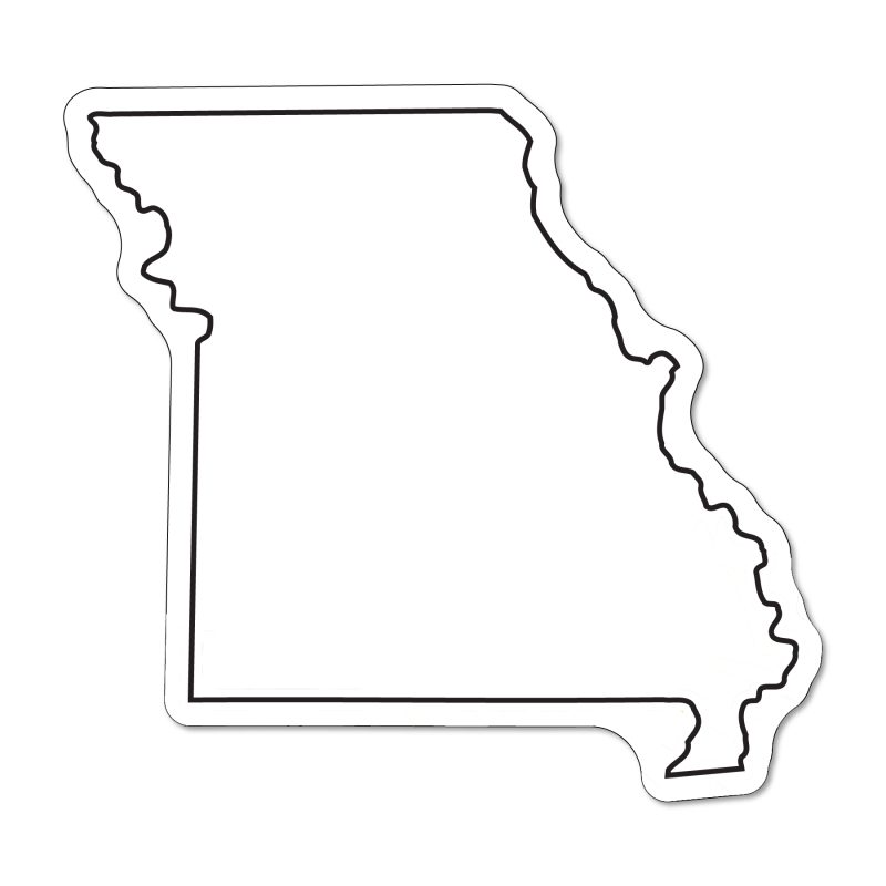 Custom Missouri NoteKeeper™ Magnet 35 Mil - 6