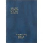 Custom Monthly Academic Monitor 7x10 Planner