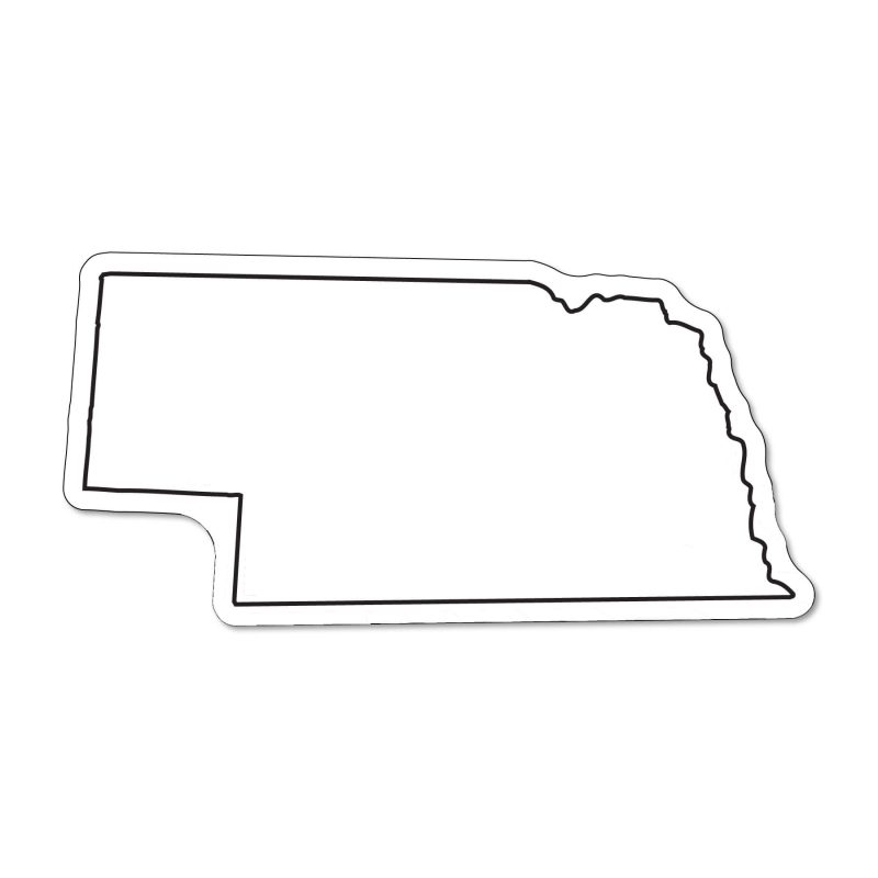 Custom Nebraska NoteKeeper™ Magnet 20 Mil - 1