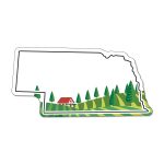 Custom Nebraska NoteKeeper™ Magnet 35 Mil - 3