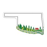 Custom Oklahoma NoteKeeper™ Magnet 20 Mil - 4