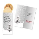 Custom One Color Foil-Stamped Stock Cardinals Sweeter Cards with Homestyle Cookie Duo
