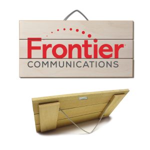 Custom Pallet Wood Sign with Wire Frame Hanger/Easel