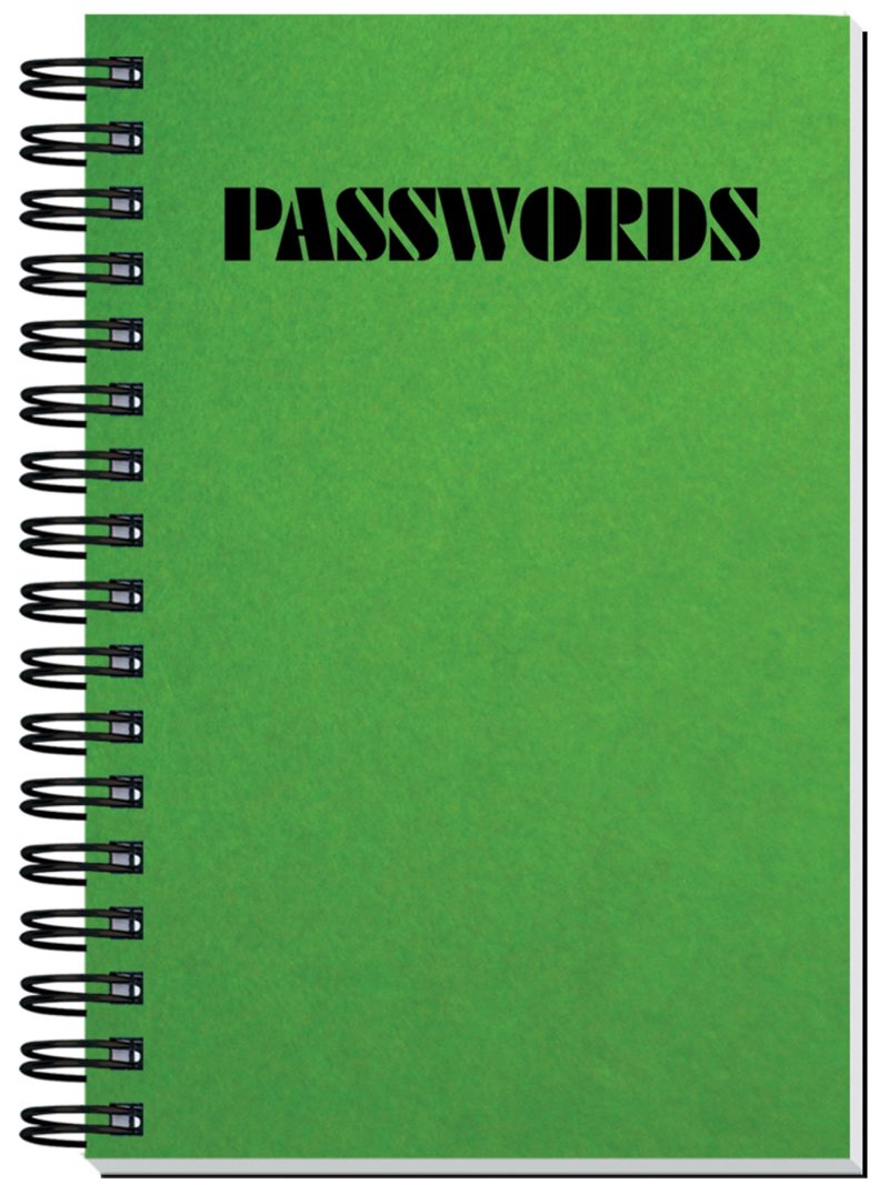 Custom Password Keeper Journals - 2