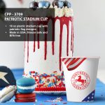 Custom Patriotic Stadium Cup - 2