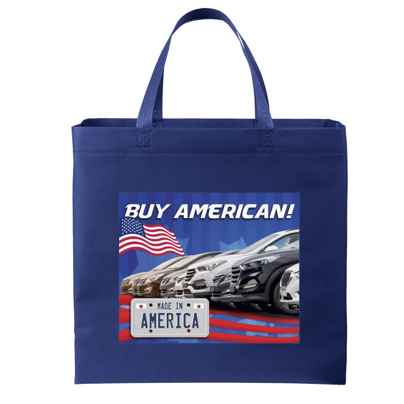 Custom Patriot™ - USA Made Non-Woven Tote - ColorVista - 8