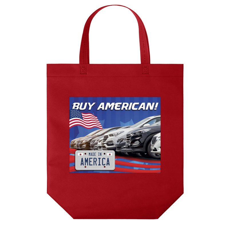 Custom Patriot™ - USA Made Non-Woven Tote - ColorVista