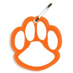 Custom Paw Print Reflective Zipper Pull - 4