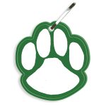 Custom Paw Print Reflective Zipper Pull - 7