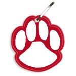Custom Paw Print Reflective Zipper Pull - 9
