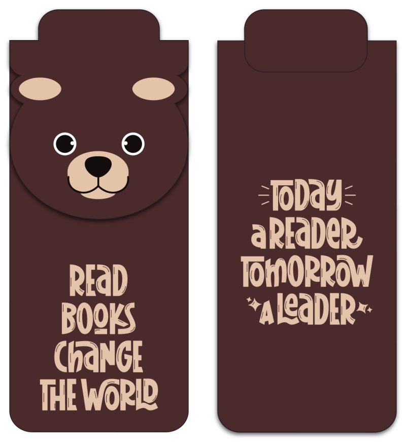 Custom Paws N Claws® Magnetic Bookmark - 1