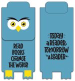 Custom Paws N Claws® Magnetic Bookmark - 3