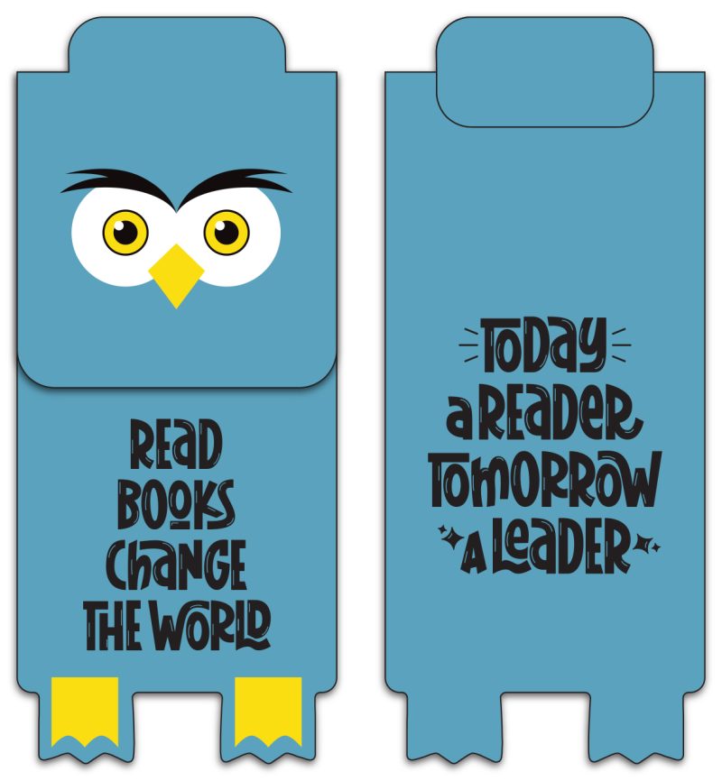 Custom Paws N Claws® Magnetic Bookmark - 3