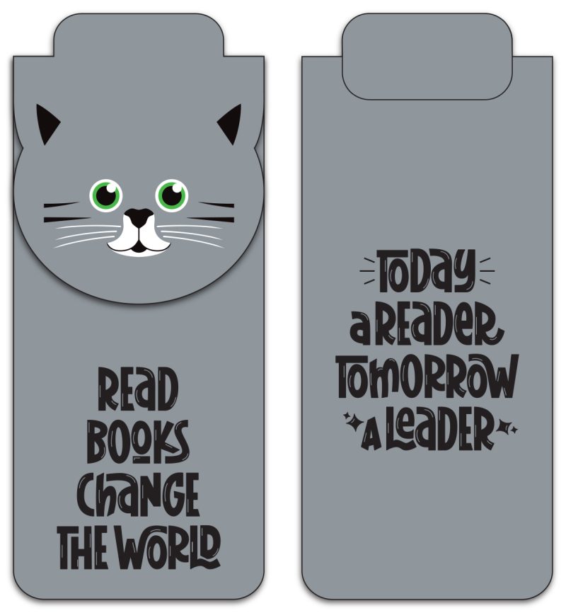 Custom Paws N Claws® Magnetic Bookmark - 7