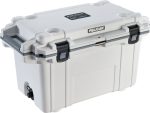 Custom Pelican 70QT Cooler White - 8