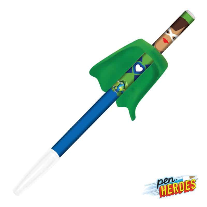 Custom Pen Heroes™ Awareness Series Female w/Cape Pen - 1