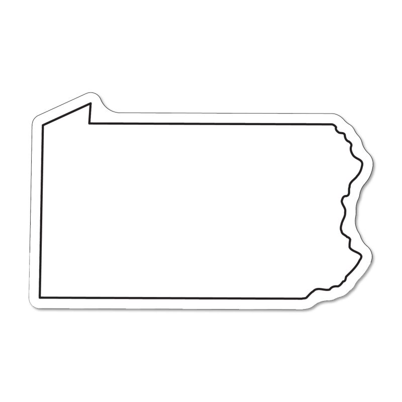 Custom Pennsylvania NoteKeeper™ Magnet 20 Mil - 1