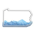 Custom Pennsylvania NoteKeeper™ Magnet 20 Mil - 5