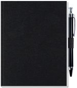 Custom Perfect Journal w/Flexible Trekker Cover & Pen Patch (5"x 6.5") - 1