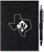 Custom Perfect Journal w/Flexible Trekker Cover & Pen Patch (5"x 6.5")