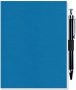Custom Perfect Journal w/Flexible Trekker Cover & Pen Patch (5"x 6.5") - 3