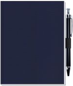 Custom Perfect Journal w/Flexible Trekker Cover & Pen Patch (5"x 6.5") - 6