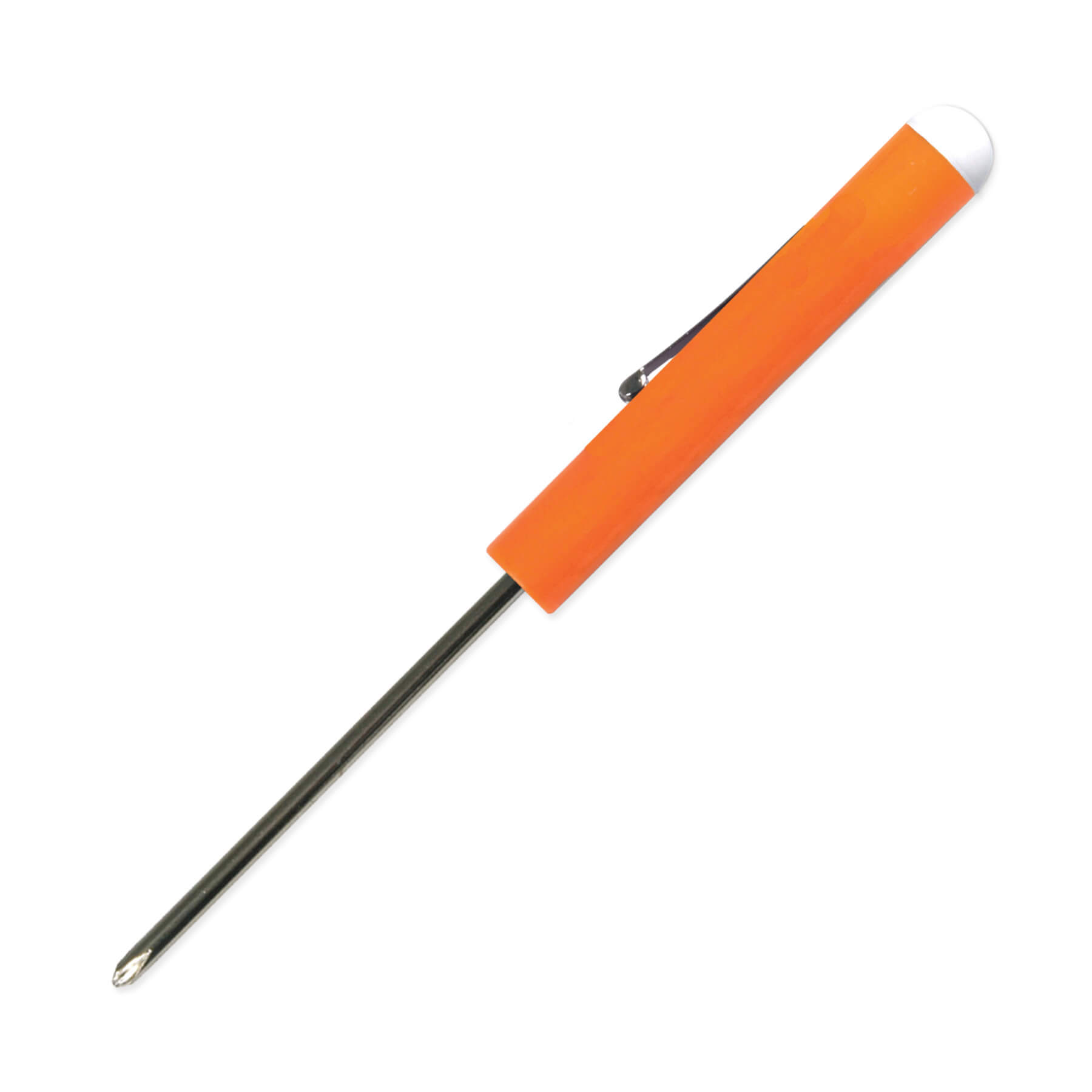 Custom Pocket Screwdriver - Fixed #0 Phillips Blade w/Button Top - 1