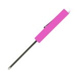 Custom Pocket Screwdriver - Fixed #0 Phillips Blade w/Button Top - 8