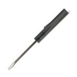 Custom Pocket Screwdriver - Fixed 1/8" Flat Tip Blade w/Button Top - 5