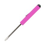 Custom Pocket Screwdriver - Fixed 1/8" Flat Tip Blade w/Button Top - 8