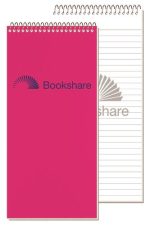 Custom Poly Cover Poly Reporter Notebook (4"x 8 ¼") - 4