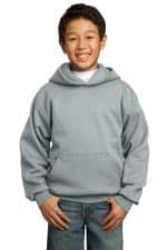 Custom Port & Co™ Youth Core Fleece Pullover Hooded Sweatshirt. - 1