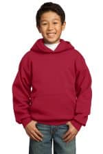 Custom Port & Co™ Youth Core Fleece Pullover Hooded Sweatshirt. - 4