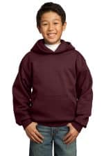 Custom Port & Co™ Youth Core Fleece Pullover Hooded Sweatshirt. - 5