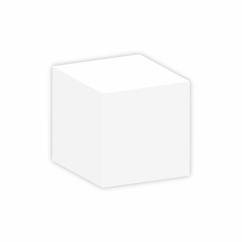 Custom Post-it® Custom Printed Noted Full Cube (3 3/8"x3 3/8"x3 3/8") - 2