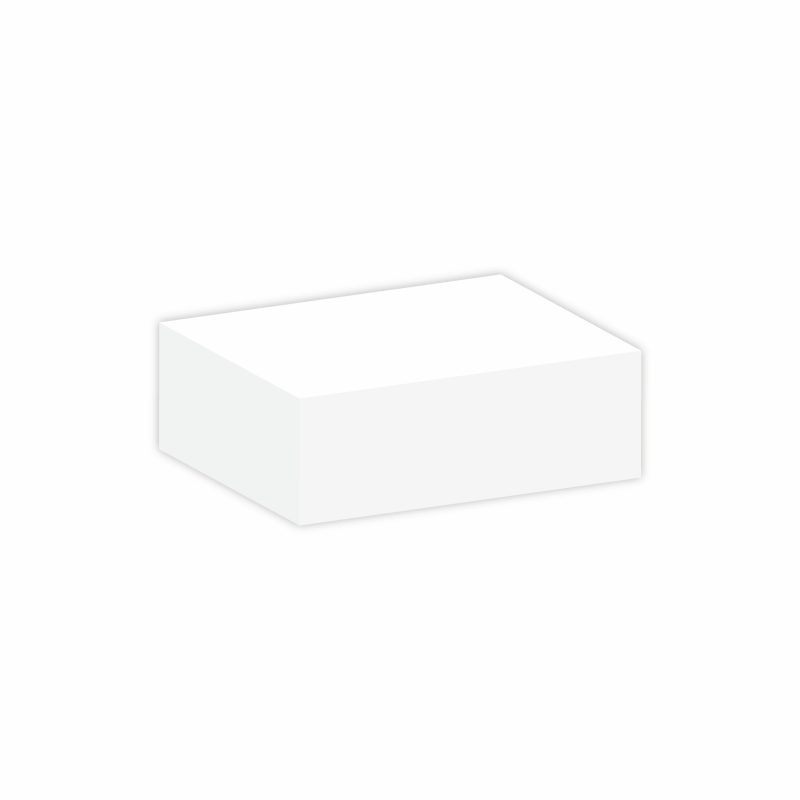 Custom Post-it® Notes Custom Printed Rectangle Half Cube Note Pad (3"x4"x1 3/8") - 1