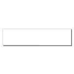 Custom Rectangle 1" x 4.5" NoteKeeper™ Magnet 35 Mil - 1