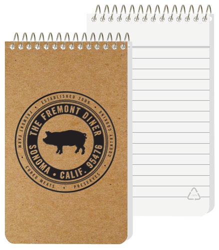 Recycled Pocket Notebook (2 7/8″x 4 ¾”) – Swag Made in the USA