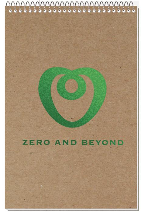 Custom Recycled Stenographer Notebook (5 3/8"x 8 ¼") - 4