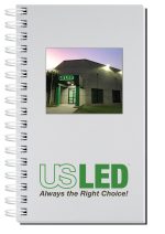 Custom Shadowbox Paperboard Journal w/100 Sheets (5 ¼"x 8 ¼")