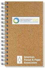 Custom Shadowbox Paperboard Journal w/100 Sheets (5 ¼"x 8 ¼") - 2
