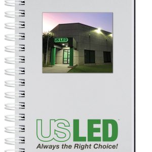 Custom Shadowbox Paperboard Journal w/100 Sheets (5 ¼"x 8 ¼")