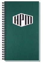 Custom Shadowbox Paperboard Journal w/50 Sheets (5 ¼"x 8 ¼")