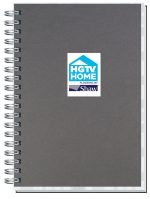 Custom Shadowbox Paperboard Journal w/50 Sheets (7"x 10")