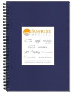 Custom Shadowbox Paperboard Journal w/50 Sheets (7"x 10") - 9