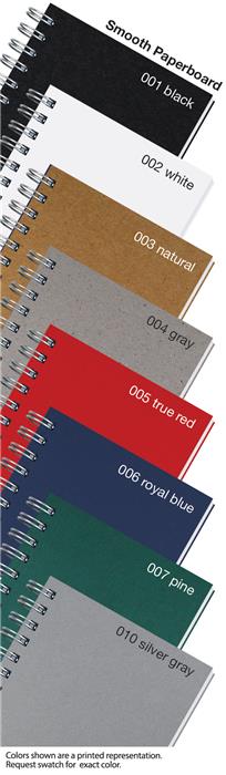 Custom Shadowbox Paperboard Journal w/50 Sheets (8 ½"x 11") - 2