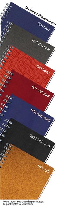 Custom Shadowbox Paperboard Journal w/50 Sheets (8 ½"x 11") - 4